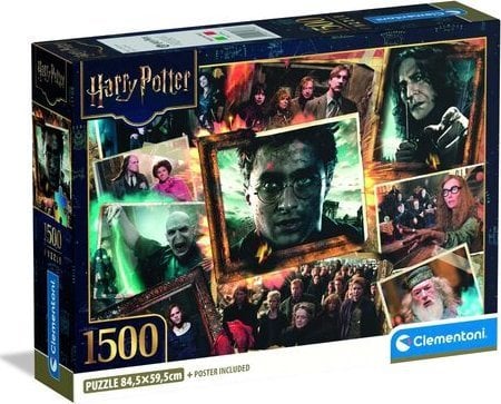 Clementoni Puzzle Compact Harry Potter 1500 elementów (31736)