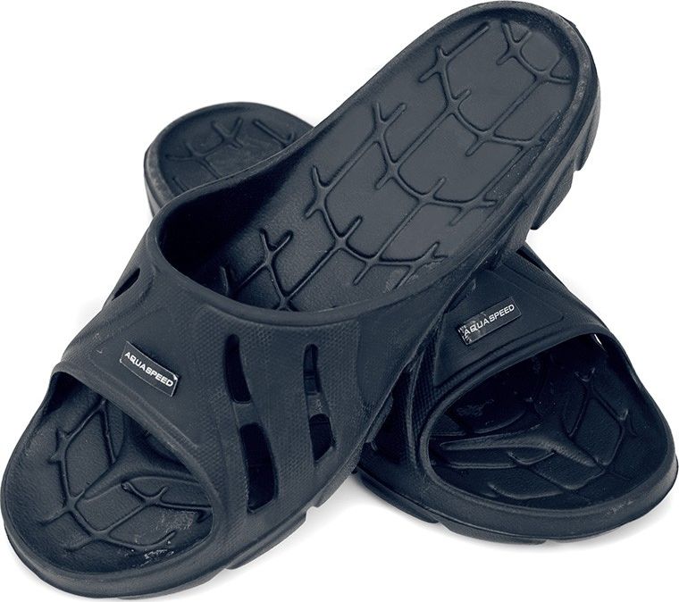 Aqua-Speed Klapki męskie, basenowe ALABAMA granatowe Aqua-Speed Rozmiar 43