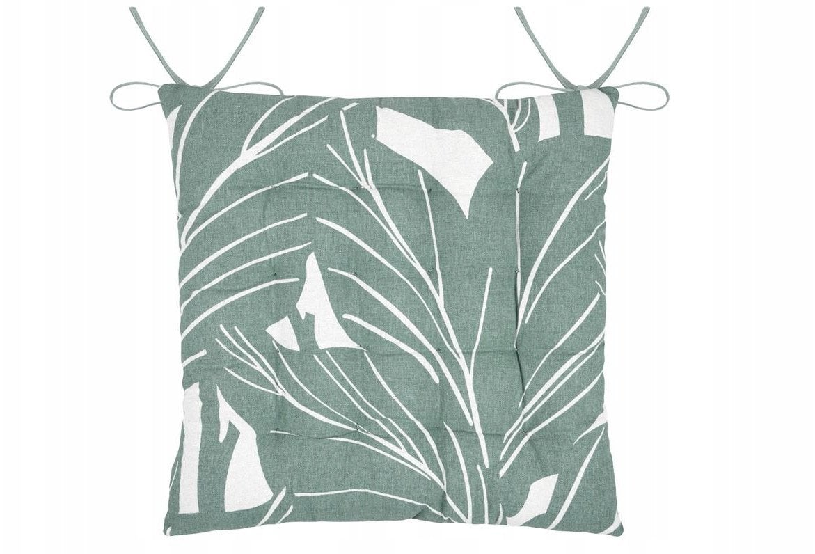 Poduszka na krzesło z wiązaniem, 38 x 38 cm, AKITA