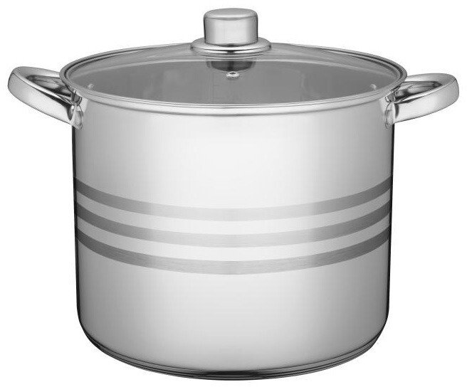 Garnek wysoki 9 L Zenit nierdzewny