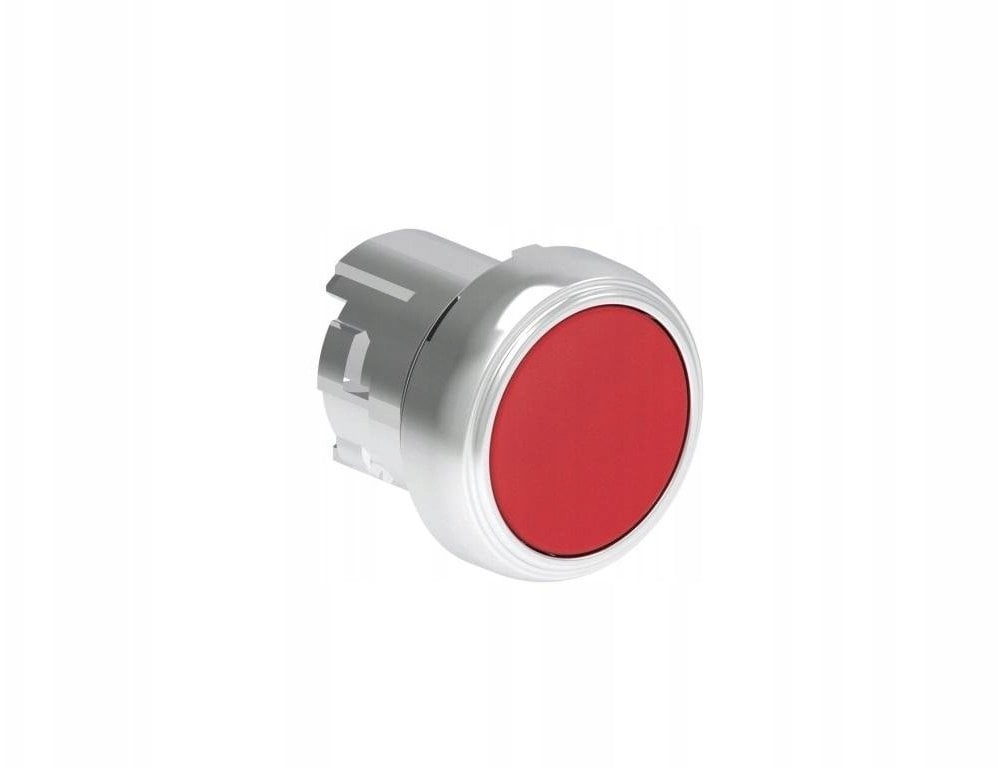 Lovato Electric Metalowy przycisk fi22mm kryty automatyczny powrót Czerwony LPSB104