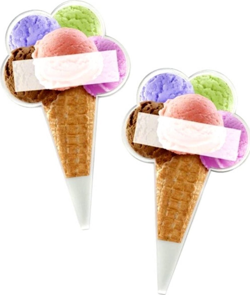 StudioCen Cenówki do lodów "Rożek"10 szt.