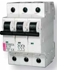 Eti-Polam Wyłącznik nadprądowy ETIMAT10 3P B 50A 6kA - 002125721