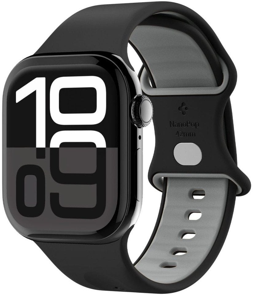 SPIGEN NANO POP APPLE WATCH 6 / 7 / 8 / 9 / 10 / SE (40 / 41 / 42 MM) BLACK SESAME