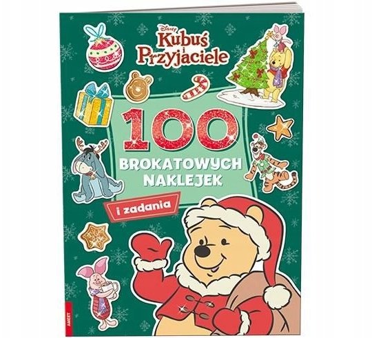 Kubuś i przyjaciele. 100 Brokatowych naklejek
