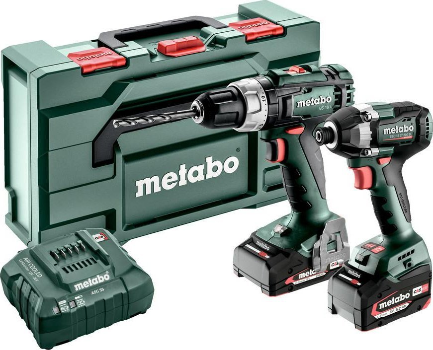 Zestaw elektronarzędzi Metabo METABO.ZESTAW COMBO 18V 2.8.2 (BS 18 L + SSD 200 LT) 1x4,0Ah 1x2,0Ah METABOX