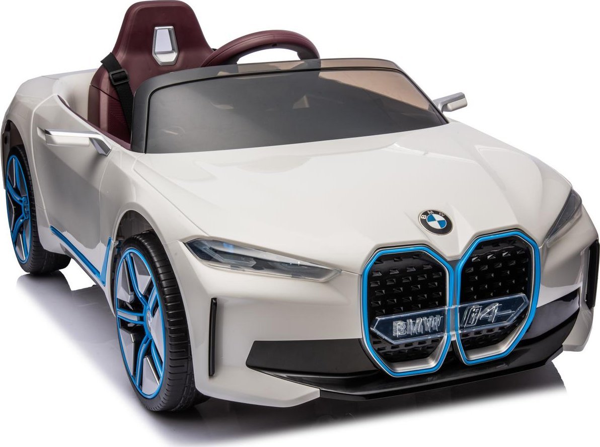 Enero SAMOCHÓD NA AKUMULATOR LICENCJA BMW i4 BIAŁY