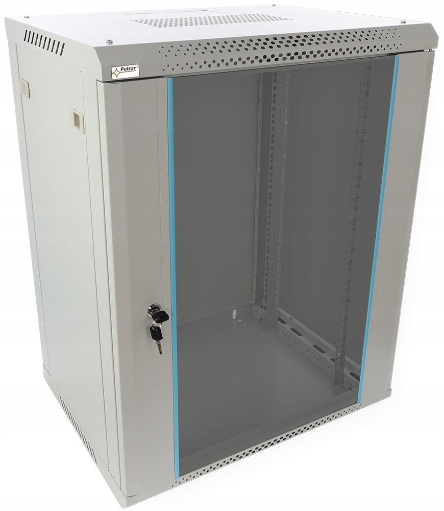 RWA1864-G PULSAR Szafa RACK 18U, wisząca do złożenia