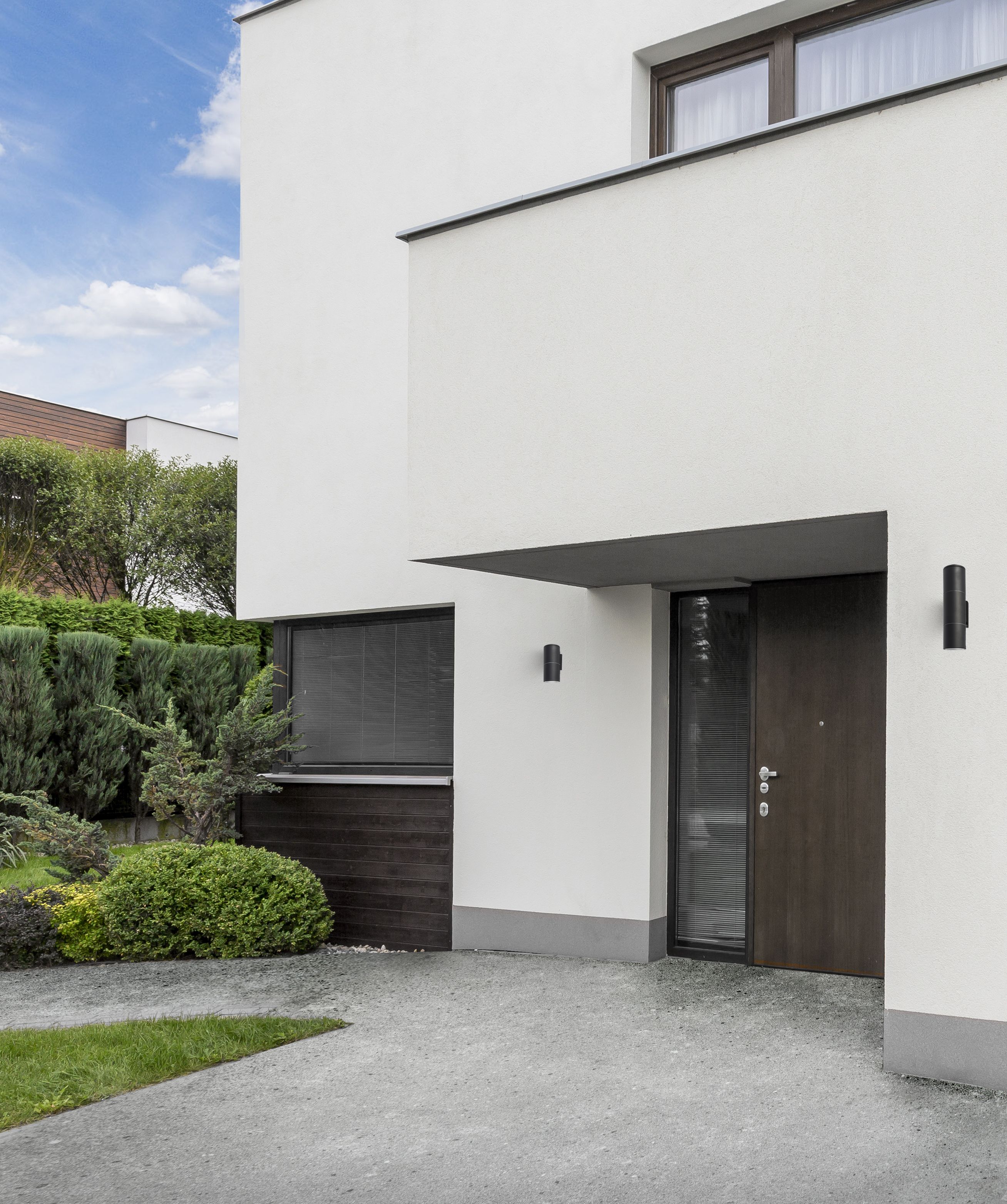 Kinkiet Nowodvorski Kinkiet na elewację IP54 góra-dół czarny Nowodvorski EXE II 8330