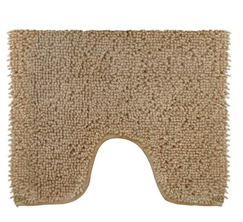 Sourcing Dywanik łazienkowy 55x50cm brązowy (3FTAA348353)