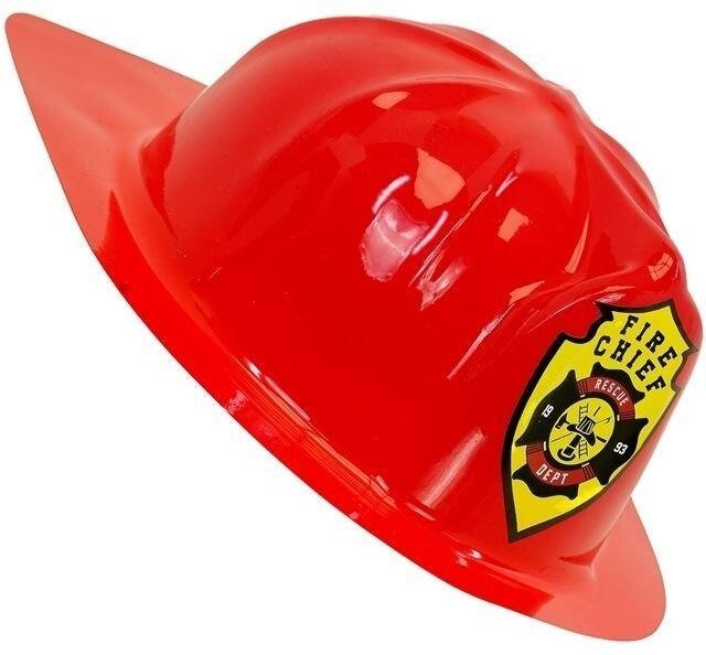 Kask strażacki czerwony