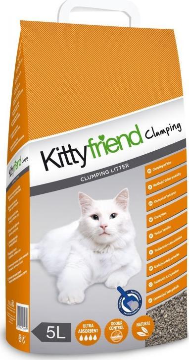 Żwirek dla kota Sanicat Kittyfriend Bezzapachowy 5 l