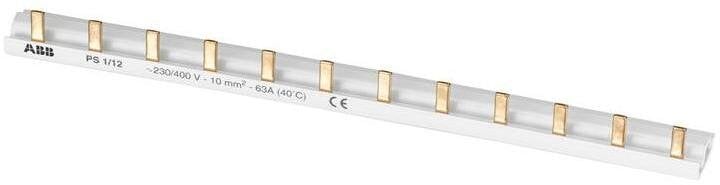 Szyna łącząca 12x1-fazowa PS1/12 2CDL210001R1012