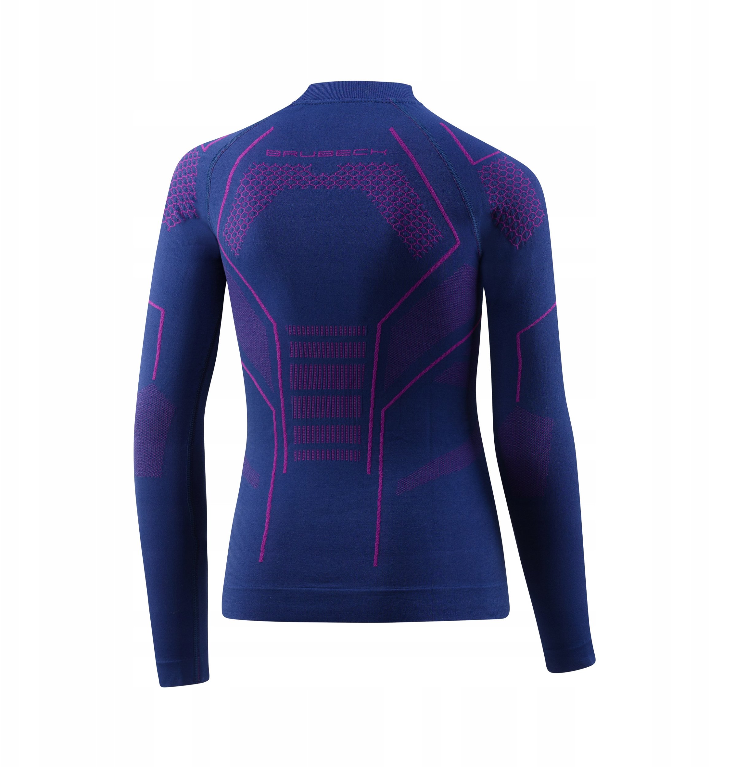 LS1612J Bluza dziecięca THERMO JUNIOR jeansowy/fioletowy 140/146