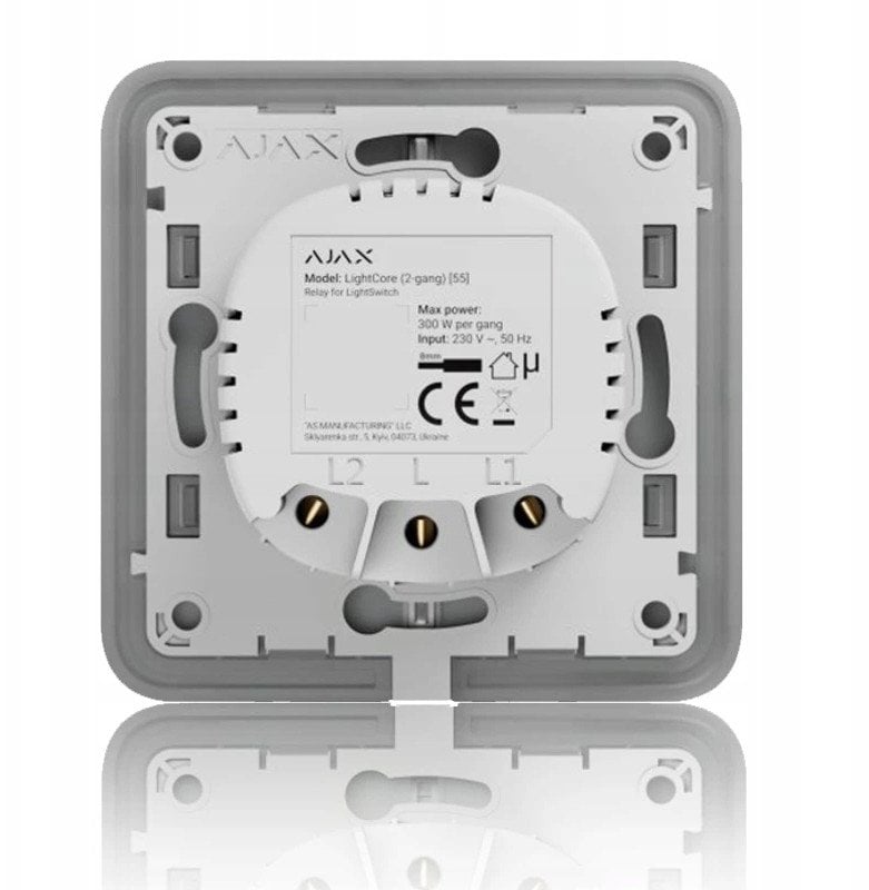 SMART HOME LIGHTCORE 2GANG/45111 AJAX