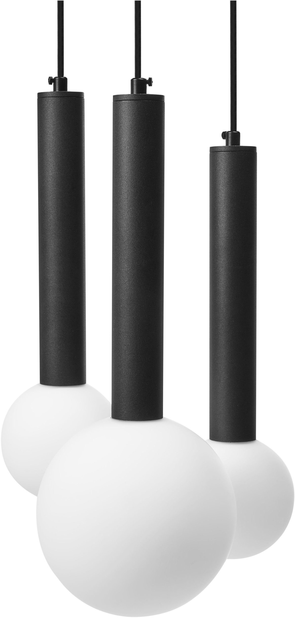 Lampa wisząca LED BOUES Metal Czarny