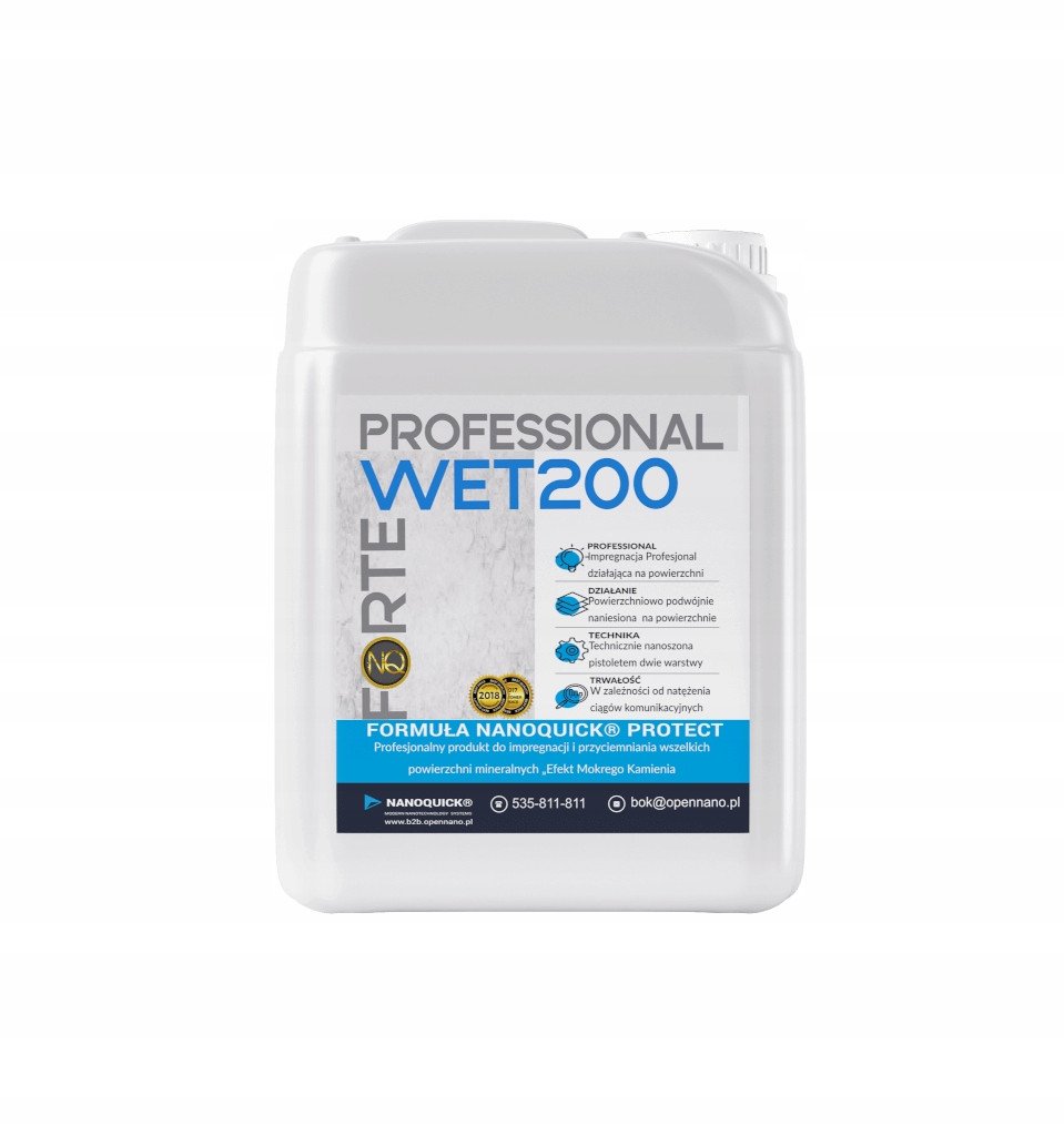 Profesjonalny Efekt Mokrego Kamienia Professional Series NANOQUICK Wet 200