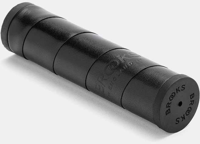 Chwyty BROOKS WILLOW LEATHER GRIPS, Black, Rozmiar 130/130 (NEW 2025)