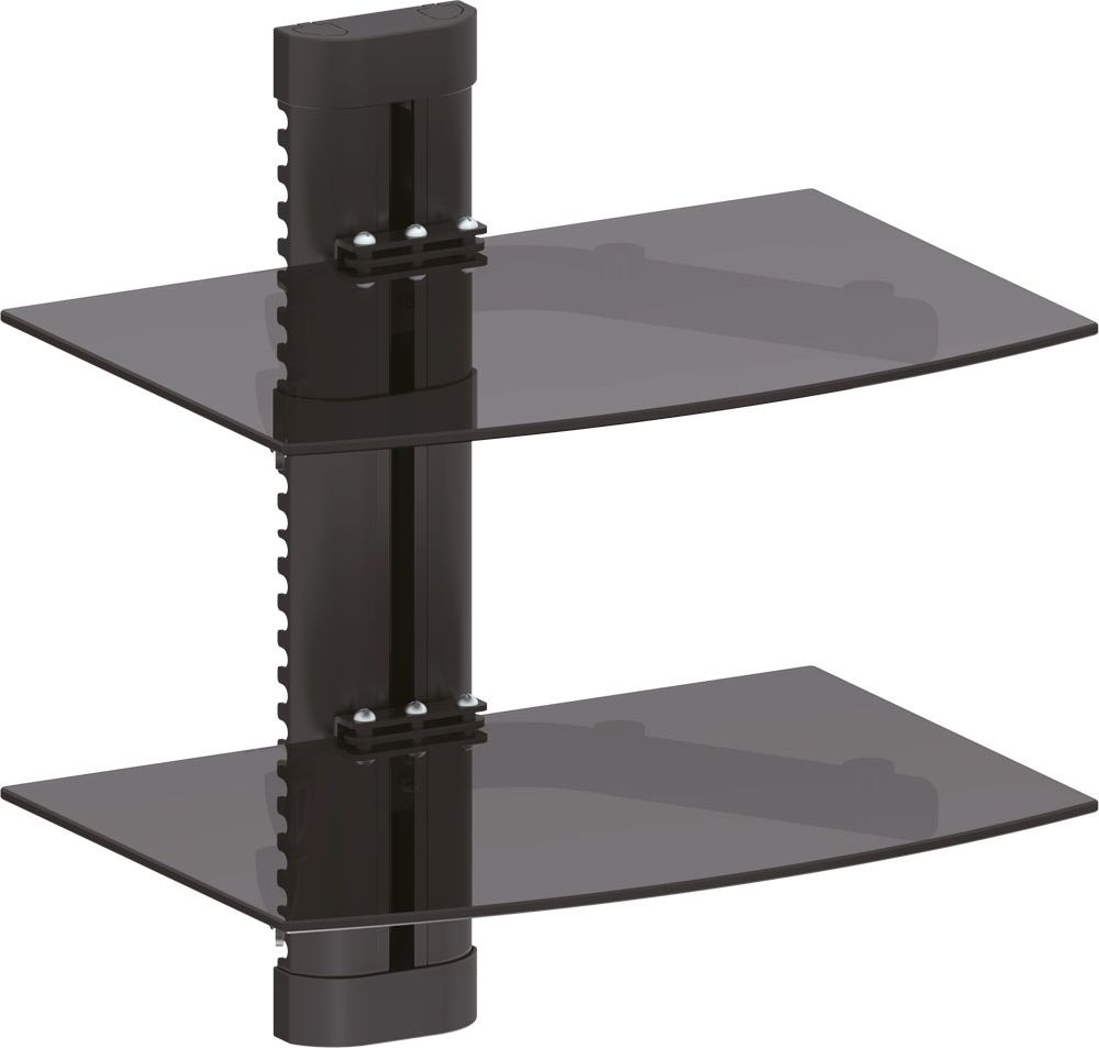 InLine Uchwyt ścienny , do DVD, Bluray, Sat-Receiver, maks. 8 kg, czarny