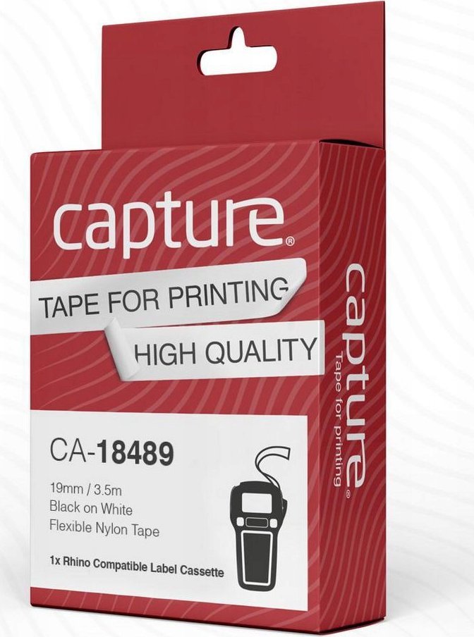 Capture Capture CA-18489 etykiet do nadruku Czarny, Biały