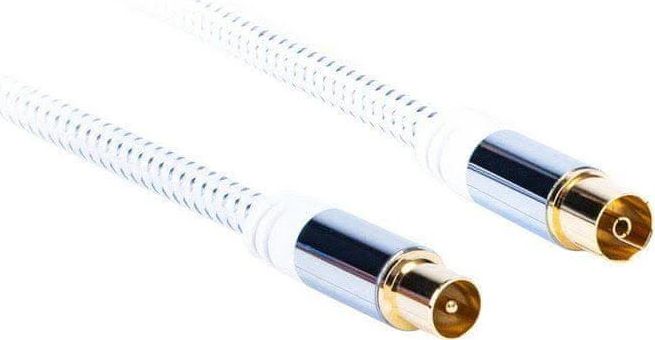 Kabel AQ Antenowy 5m biały (xpv30050)