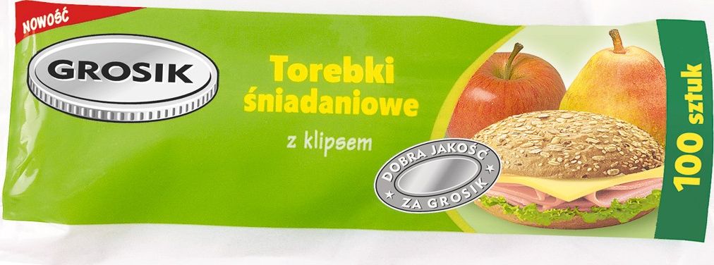JAN Niezbędny Sarantis Jan Niezbędny Grosik Torebki śniadaniowe 100szt