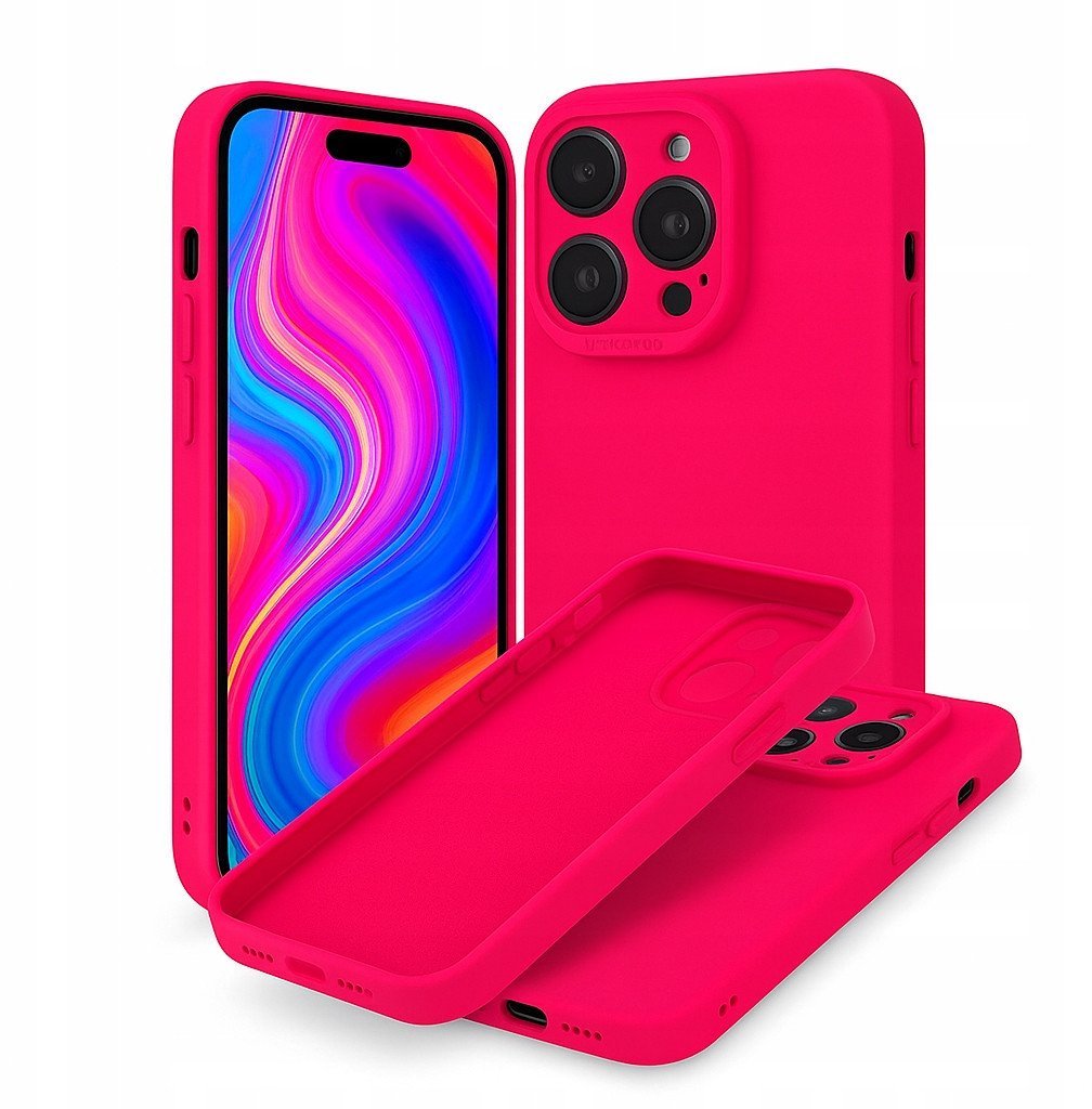 ETUI SOFTY DO APPLE IPHONE 16E FUKSJA