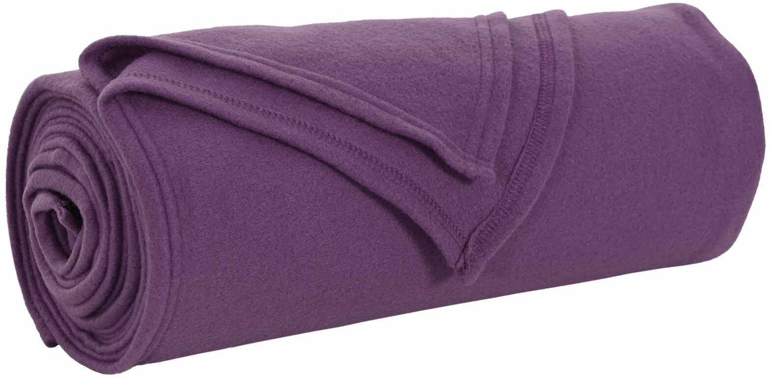 vidaXL Koce narzutowe 24 pcs Fioletowy 270 x 240 cm Polar