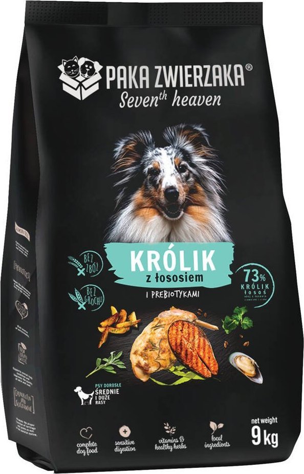 Paka Zwierzaka Paka Zwierzaka 9kg Seventh Heaven-Królik z łososiem 9kg