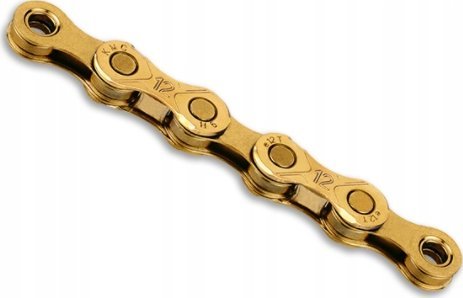 KMC Grandinė KMC e12 Ti-N Gold 12-speed 130-links