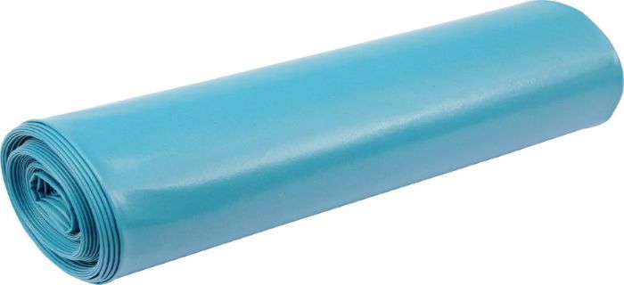 Aglo3 Aglo3 - Niebieskie worki na śmieci, mocne, folia recyklingowa LDPE, 10 sztuk - 240 l