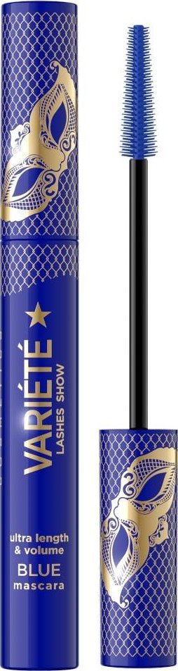 XXXX__Eveline Cosmetics (Eveline) Eveline Variete pogrubiająco-wydłużający tusz do rzęs Blue 9ml