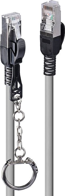 Triton Lindy 47606 kabel sieciowy Szary 5 m Cat6a S/FTP (S-STP)