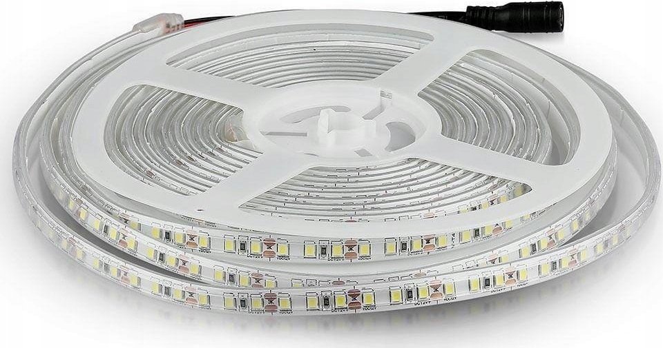 Taśma LED V-TAC Taśma LED V-TAC SMD2835 1200LED 24V IP65 2xPCB RĘKAW 10mb 7,5W/m 120LED/m VT-2835-7.5 4000K 750lm
