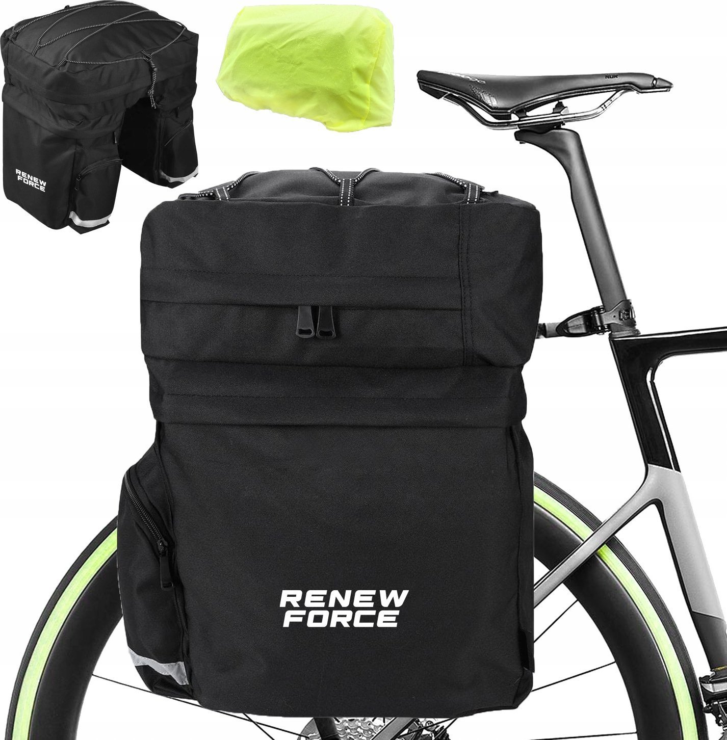 SAKWA ROWEROWA NA BAGAŻNIK XXL BP-DOUBLE10