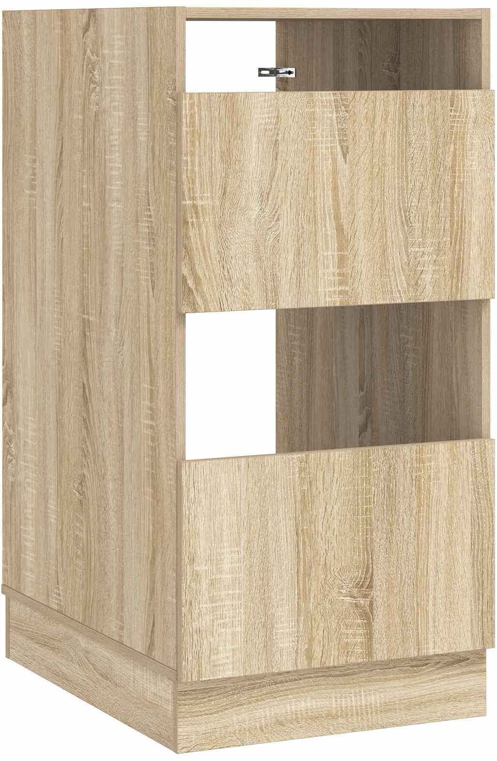 vidaXL Szafka do prania z przechowywaniem Sonoma 50 x 68 x 102 cm