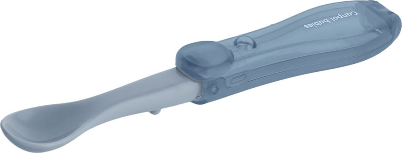Canpol Łyżeczka dla dzieci turystyczna składana niebieska Canpol