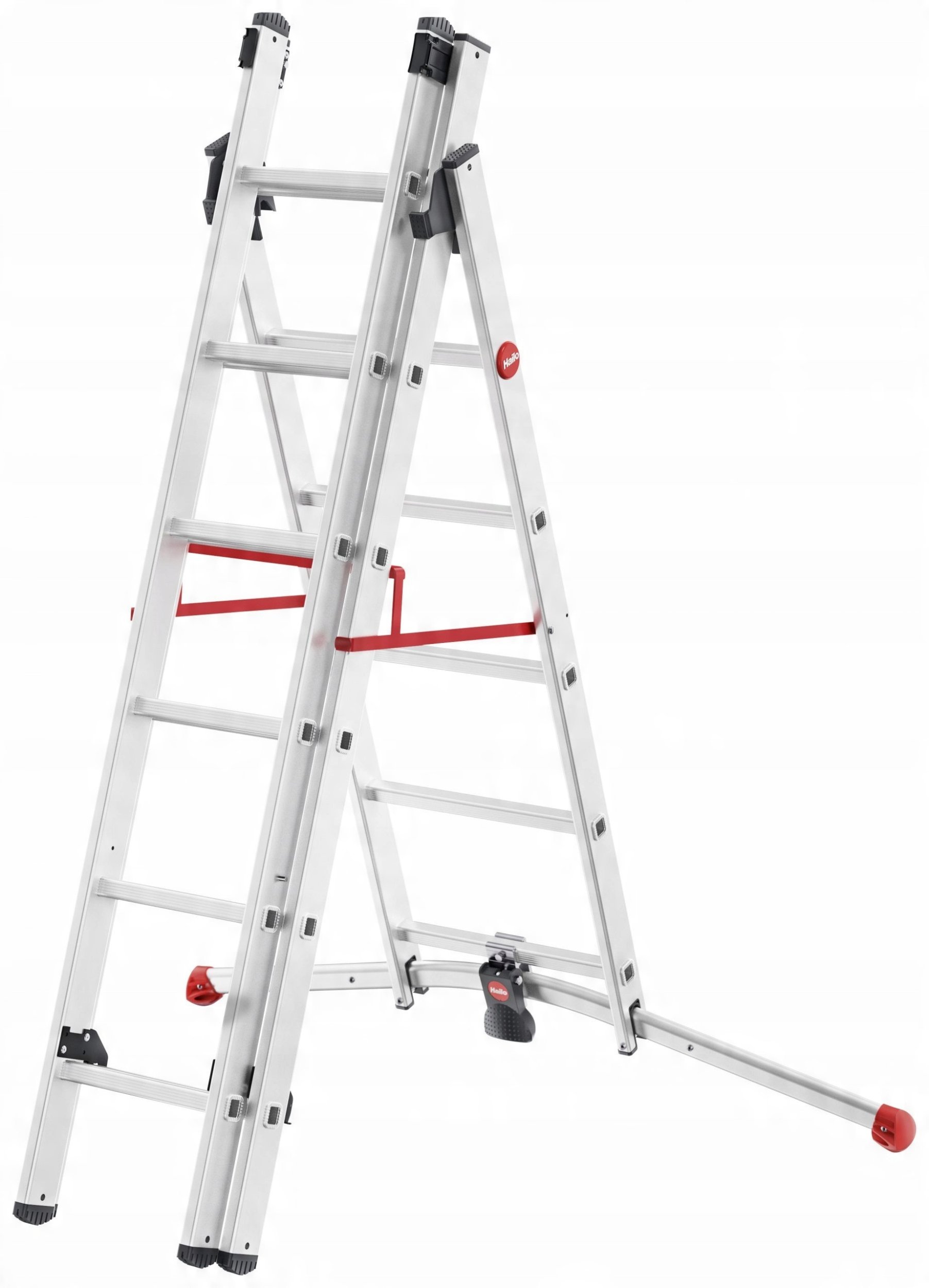 Combined trenches S100 Hailo ProfiLOT / aluminum / 2x6+1x5 4007126024985