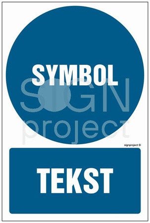 ZN051 - Znak na zamówienie Wzór D-001 150x225