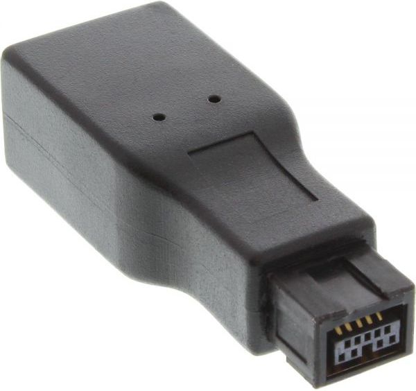 InLine Firewire 9-pin - Firewire 6-pin, Czarny (34600A)