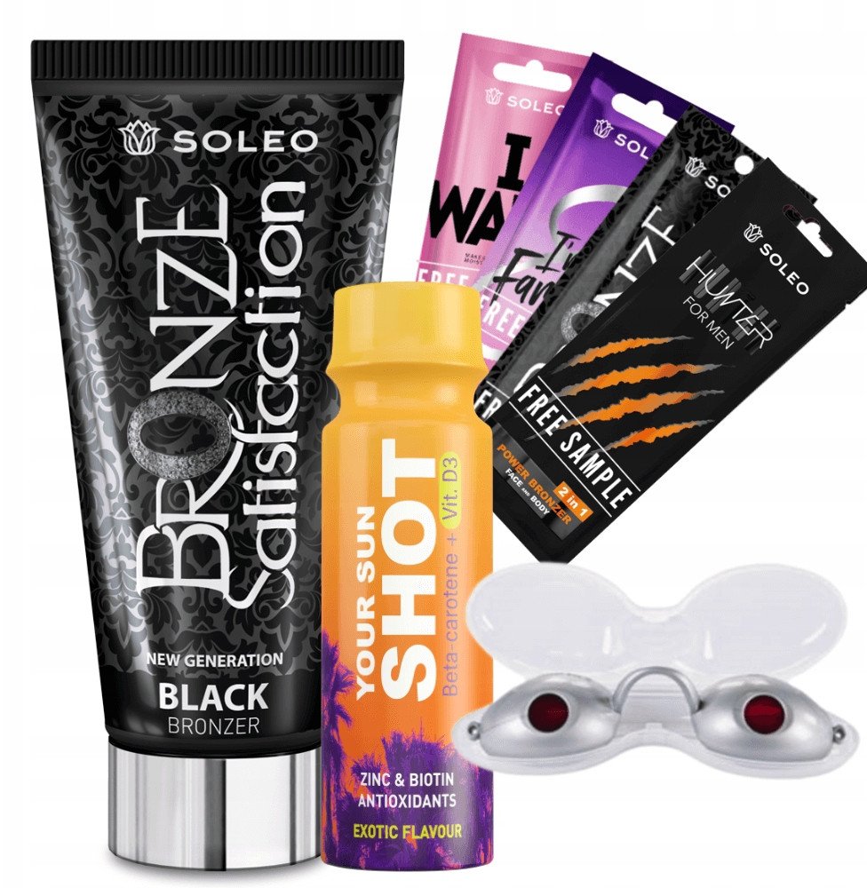 Soleo Black Bronzer 150ml Mocny Bronzer Z