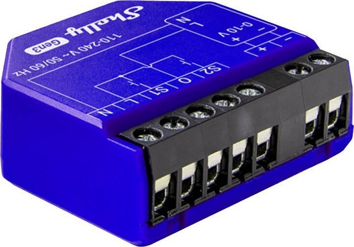 Shelly Sterownik Oświetlenia Shelly Pro Dimmer 0/1-10V PM