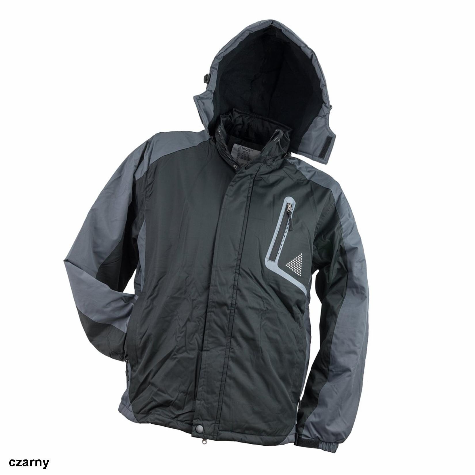 KURTKA OCIEPLANA Y-263 - MĘSKA OCIEPLANA POLAREM - czerwony M