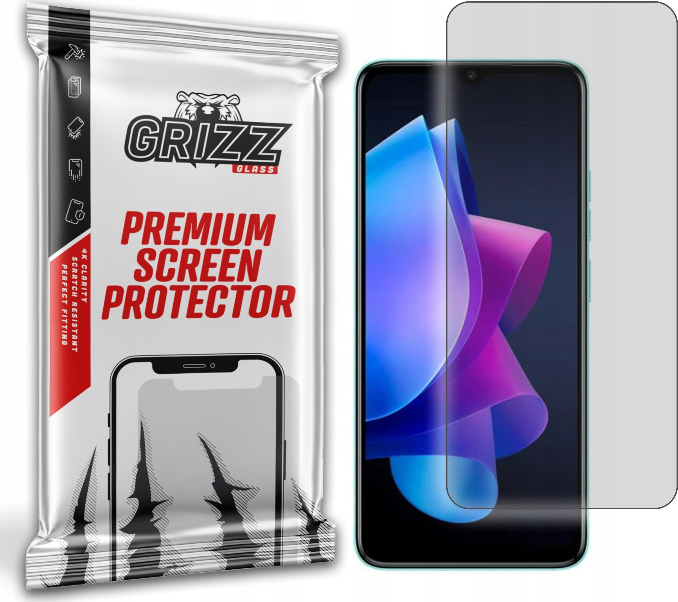 GrizzGlass Folia matowa GrizzGlass PaperScreen do Tecno Pop 7 Pro
