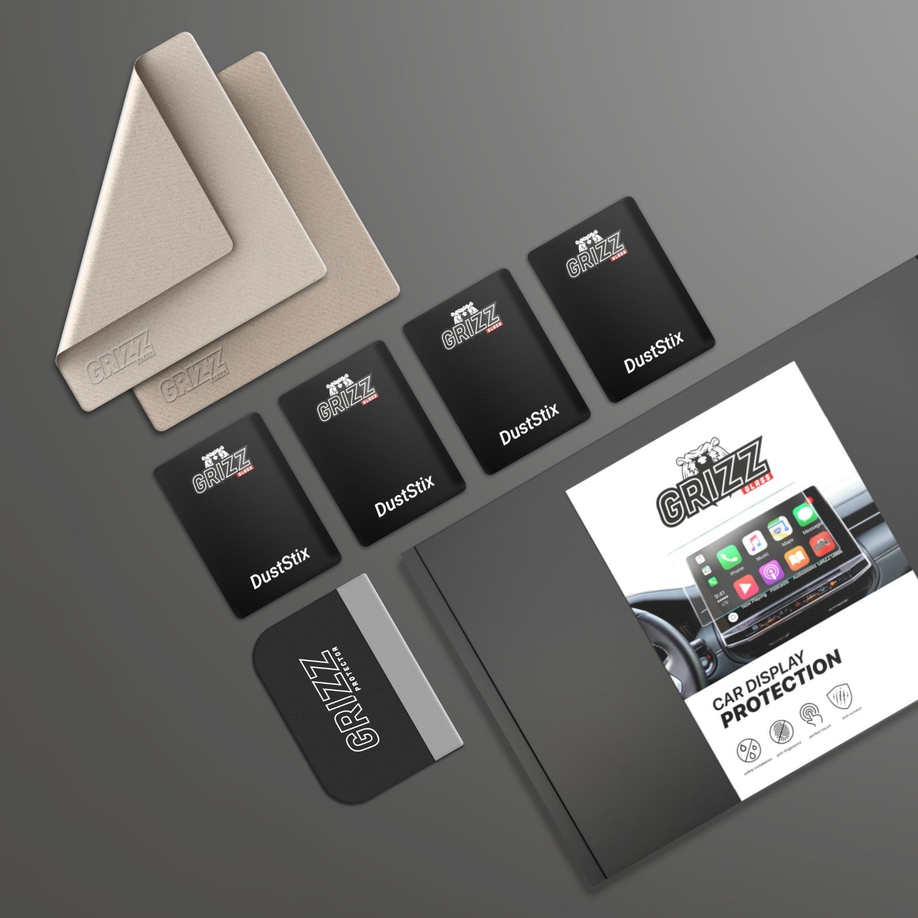 Folia ceramiczna GrizzGlass CarDisplay Protection do Mercedes EQC 400 (2019-2023)