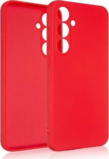 Beline Beline Etui Silicone Samsung S24 FE czerwony/red