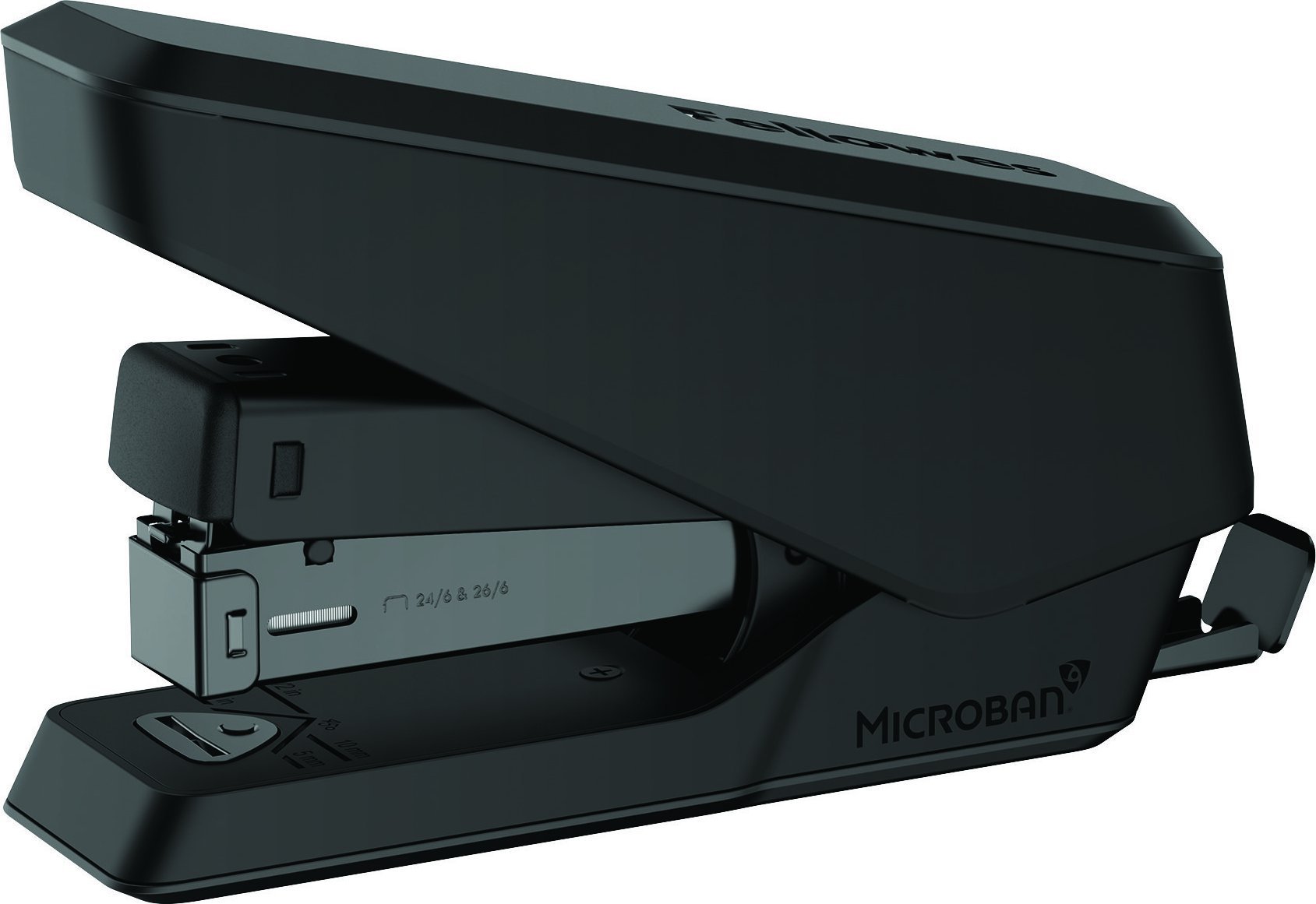 Zszywacz Fellowes Zszywacz Fellowes LX840 EasyPress Microban 25k czarny, CZARNY