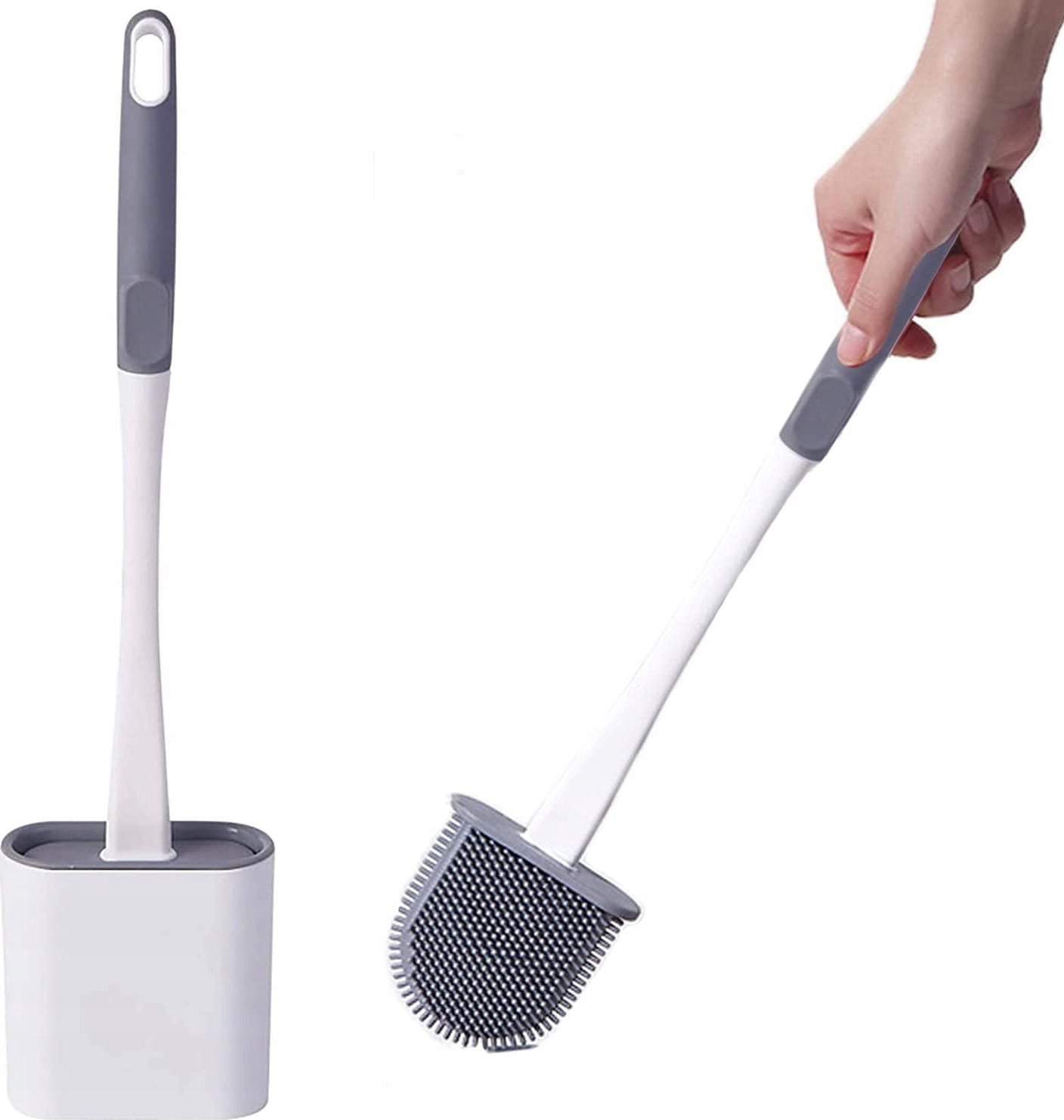 Korbi Szczotka do WC stojąca biały (1026928661)