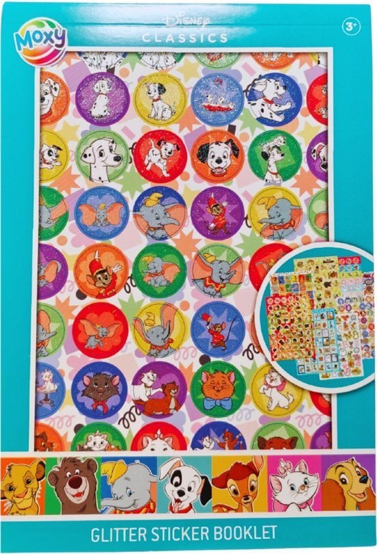 Zdesign naklejki brokatowe Disney A5 8ark.165500 68272