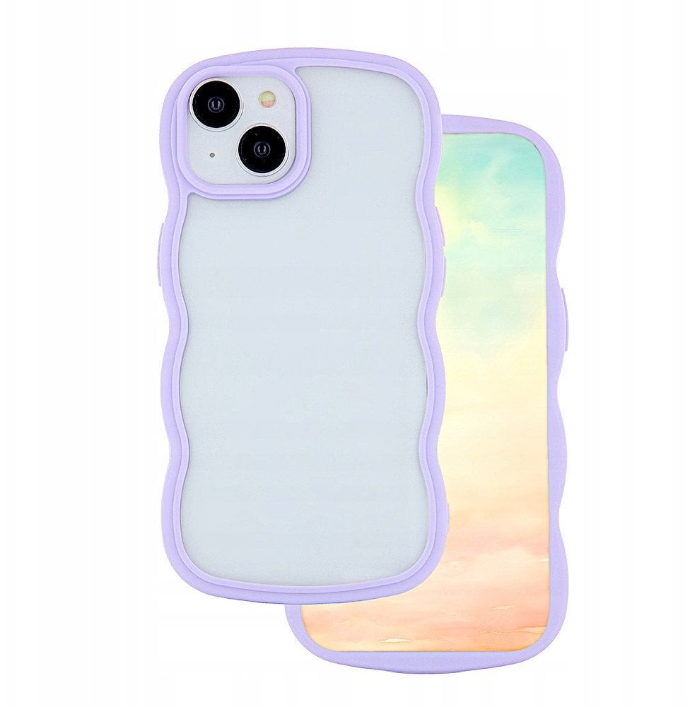 Wave case for iPhone 12 / 12 Pro 6 1 purple